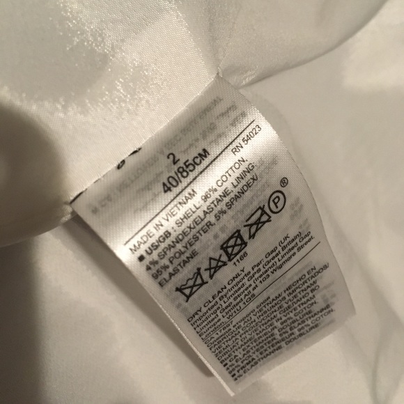 Banana Republic light grey/blue pinstripe blazer - Picture 5 of 5